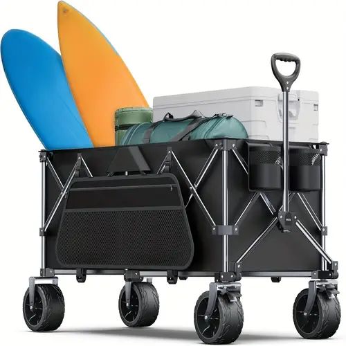 Foldable Wagon Cart 220LBS